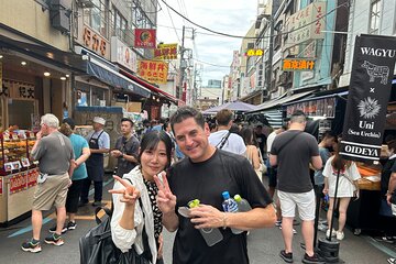 Tsukiji Fish Market Fresh Food and Culture Walking Tour!!