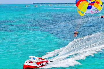 View from the Sky with Parasailing in Punta Cana