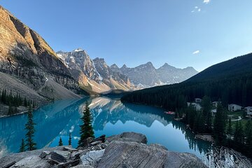 Sunset and Dinner at Moraine Lake and Lake Louise from Banff