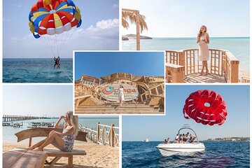 Fantastic Orange Bay & Parasailing & Water sports & Snorkeling -Hurghada