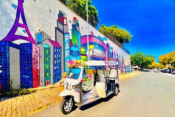 Lisbon Historic Tuk Tuk Adventure with Free Polaroid Pictures