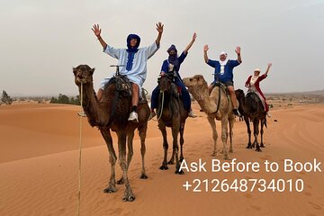 Merzouga Camel Trekking 1 Night Experience 