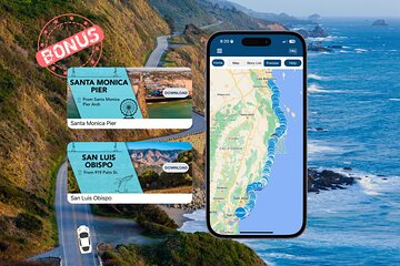 Highway 1 Pacific Coast Highway Self-Guided Driving Tour Bundle