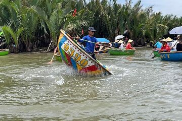 Marble Mountain -Coconut Jungle to Ride Basket Boat -Hoi An City 