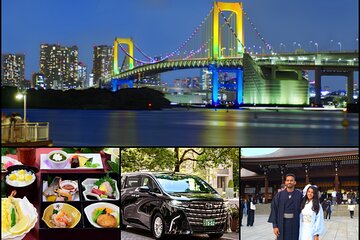 "All Inclusive・Private Tour" Tokyo Night Drive on a luxury car