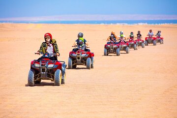 Amazing Quad Bike Safari, Cave Exploration & Camel Ride- Hurghada