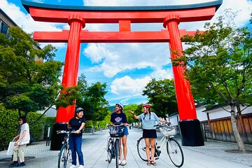 Pedal Adventure Kyoto's iconic landmarks on an e-bike tour