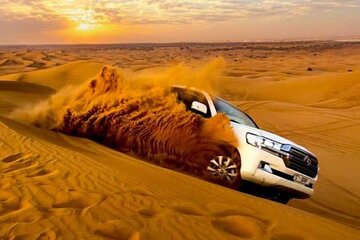 Dubai: Desert Safari, Quad Bike, Camel Ride, and Buffet Dinner