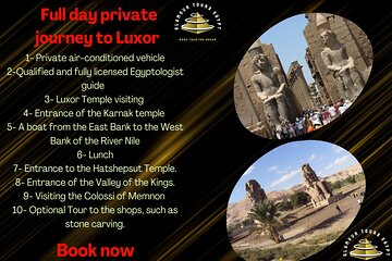 Full Day Private Journey to Luxor 