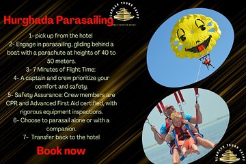 Fly too High with Hurghada Parasailing Adventure