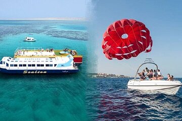 Panorama Semi-Submarine Sea Trip with Parasailing - Hurghada