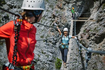 Half-Day Guided Via Ferrata Climbing Tour in Banff