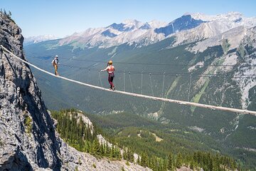 Small Group Banff Skyline Via Ferrata 5-hour Tour