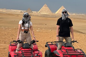 Sunset Pyramids of Giza Quad Biking ATV