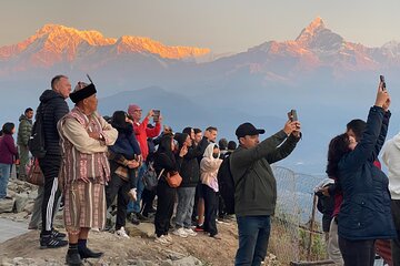 Sarangkot sunrise with Morning Tibetan Cultural Tour 