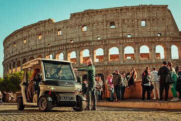 Rome Private Tour Golf cart