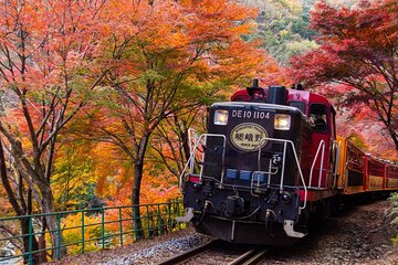 Kyoto Sagano Romantic Train in Arashiyama Bus Tour