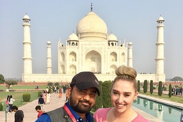 All Inclusive Taj Mahal, Agra Fort & Baby Taj Day Tour By Car