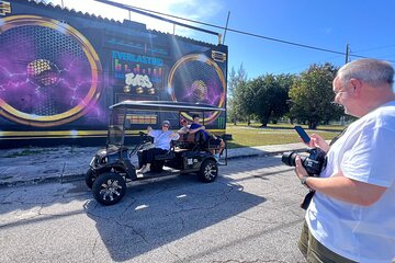 Wynwood Graffiti Golf Cart Small-Group Tour