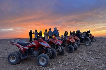 Enjoy ATV Quad in Agafay Desert, Sunset Camel & Dinner-Marrakesh