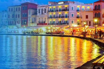 Chania Walking Food And Wine Night Tour