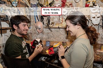 Magic Mask Decoration Class in St. Mark's Square