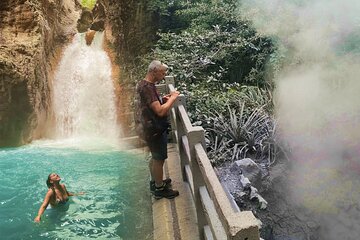 Rincon de la Vieja Volcano and La Leona Waterfall from Papagayo