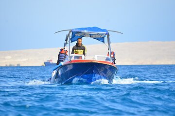 Experience Speed Boat to Orange Island with Turkish Bath-Hurghada