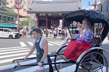 Asakusa, Tokyo: Rickshaw Experience and Highlights Walking tour