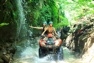 Ubud ATV Quad Bike and Water Rafting with Lunch and Transfer