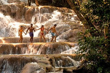 Dunn's River Falls & Blue Hole Combo Tour from Montego Bay