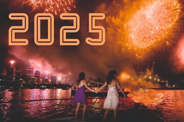 Private Fireworks NYE VIP Catamaran Experience in Lisbon