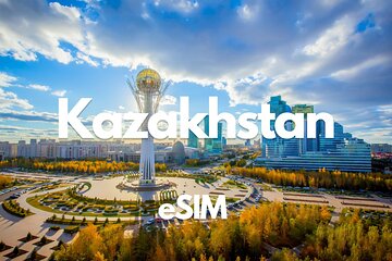 Kazakhstan Data eSIM from 0.5GB daily to 50GB 30 Days