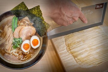 RAMEN Noodle Making Experience! Made from flour in 30min!