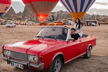 Goreme National Park and Red Valley Tour in a Classic Car