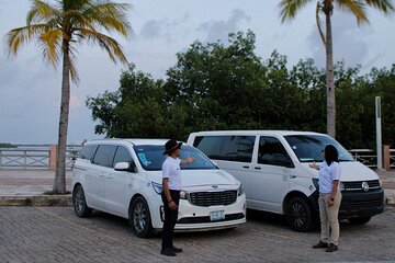 Round trip from Airport (CUN) to Akumal