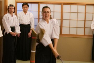 Kyoto Samurai Discovery Samurai Sword Test Cutting Training