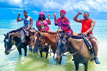 ATV , Bamboo Rafting & Horseback Riding tour from Montego bay