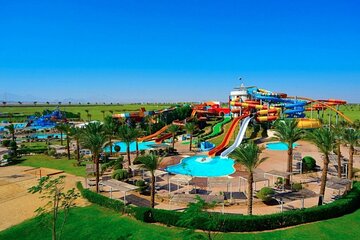 Full Day Aqua Park:Water World Makadi ,Lunch & Transfer- Hurghada