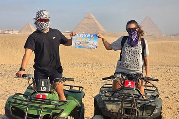 VIP Pyramids of Giza With an ATV Ride and lunch