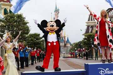 Transfer from CDG/ORLY airport to Disneyland, multilingual driver