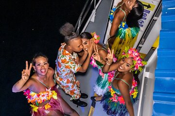 White Night Boat Party with Buffet Dinner and Bar
