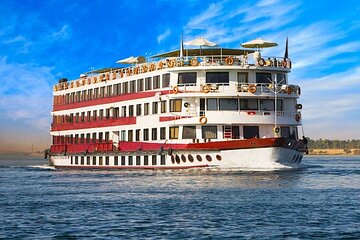 4-Days Nile Cruise sails Aswan to Luxor &Abu Simbel. Opt. Balloon