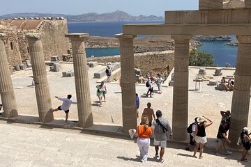 Lindos and the medieval City of Rhodes, FD private tour from port