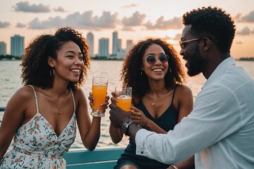 Miami Skyline Sunset Cruise with The Mojito Bar On board