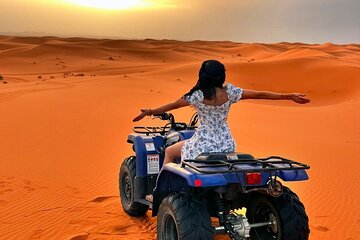 Merzouga desert quad bike