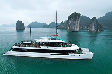 The Halong Catamaran Premium Full Day Cruise Water Slides