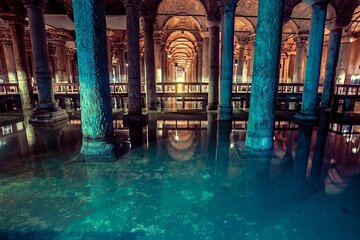 Basilica Cistern, Topkapi, Dolmabahce Palace, Hagia Sophia Ticket