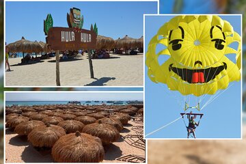 Hula Hula Island Adventure with Parasailing & Lunch - Hurghada