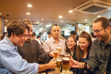 All-You-Can-Drink Bar Hopping Tour in Ueno